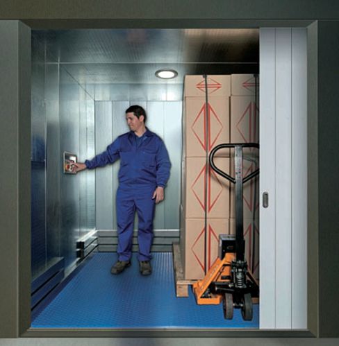 Vare- gods lift elevator til vare og personer